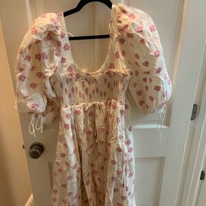For Love and Lemons Blakely Midi Dress Medium